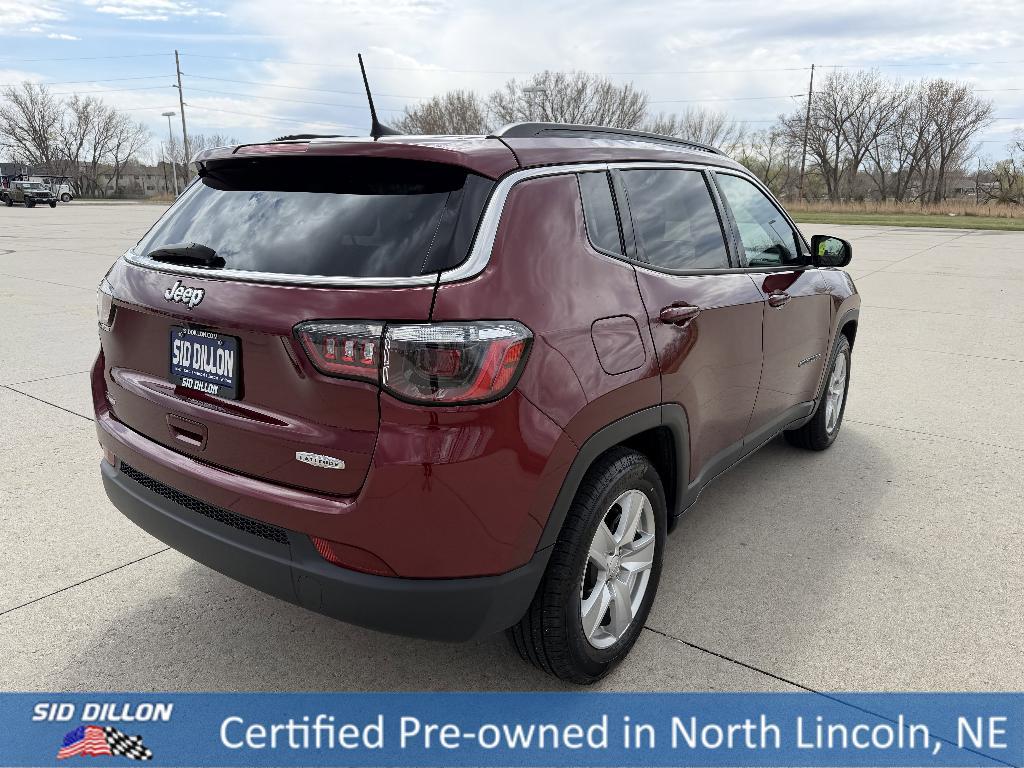 used 2022 Jeep Compass car, priced at $22,292