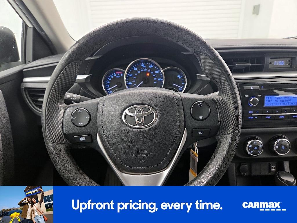 used 2015 Toyota Corolla car, priced at $14,998