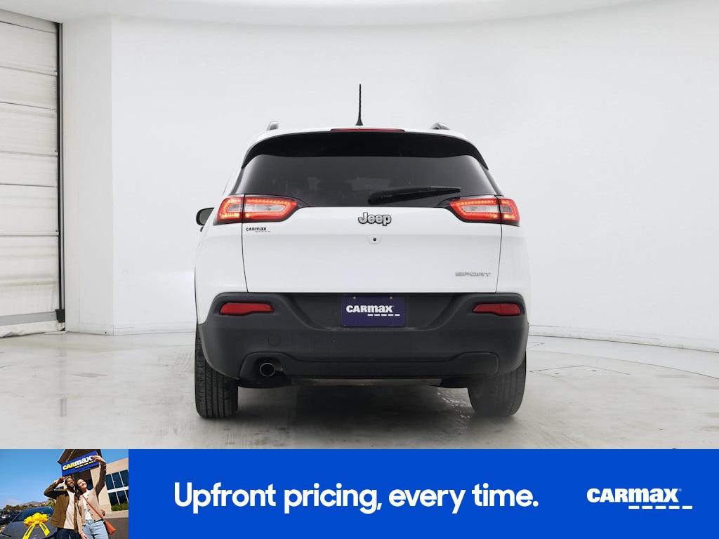 used 2017 Jeep Cherokee car, priced at $15,998