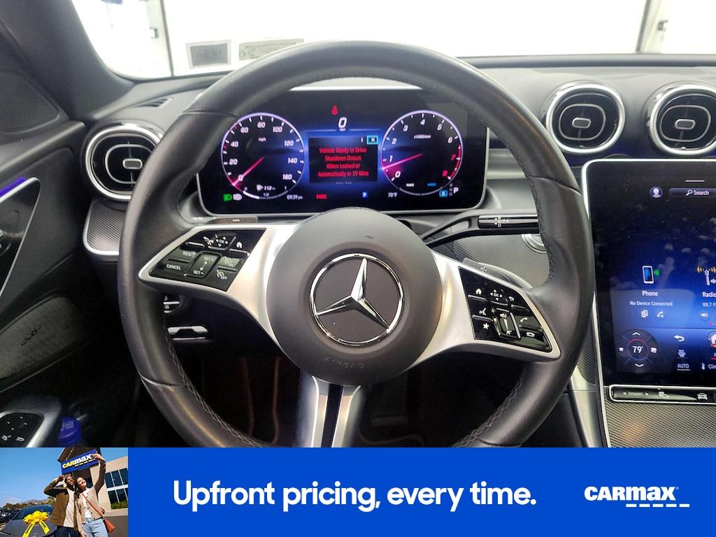 used 2024 Mercedes-Benz C-Class car, priced at $33,998