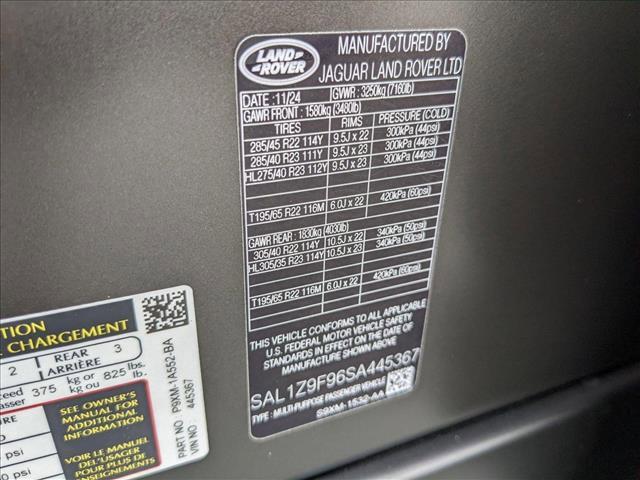 new 2025 Land Rover Range Rover Sport car, priced at $233,455