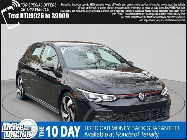 used 2024 Volkswagen Golf GTI car, priced at $22,990