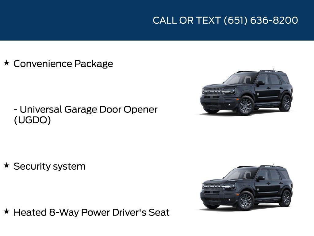 new 2025 Ford Bronco Sport car, priced at $31,500