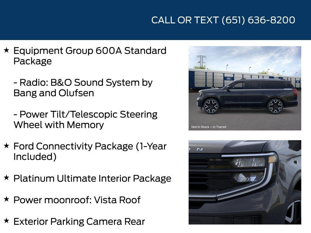 new 2026 Ford Expedition Max car, priced at $87,938