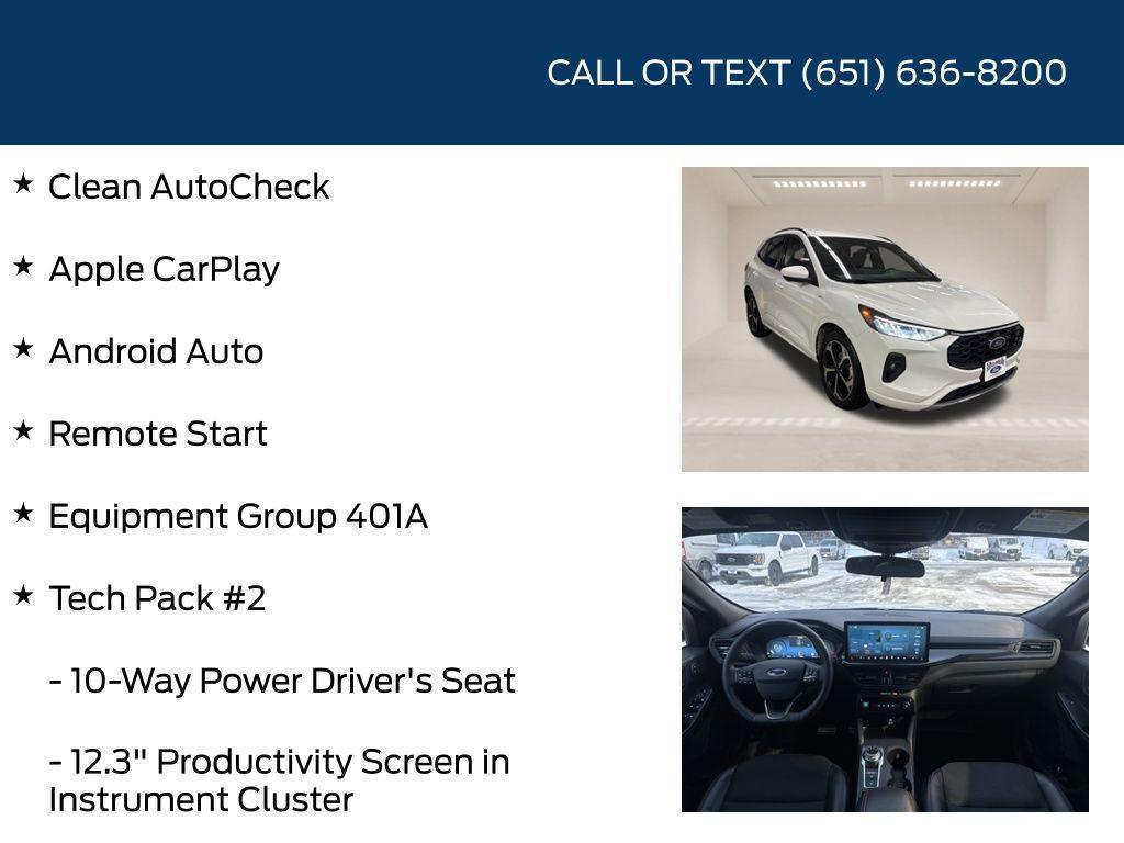 used 2023 Ford Escape car, priced at $24,536