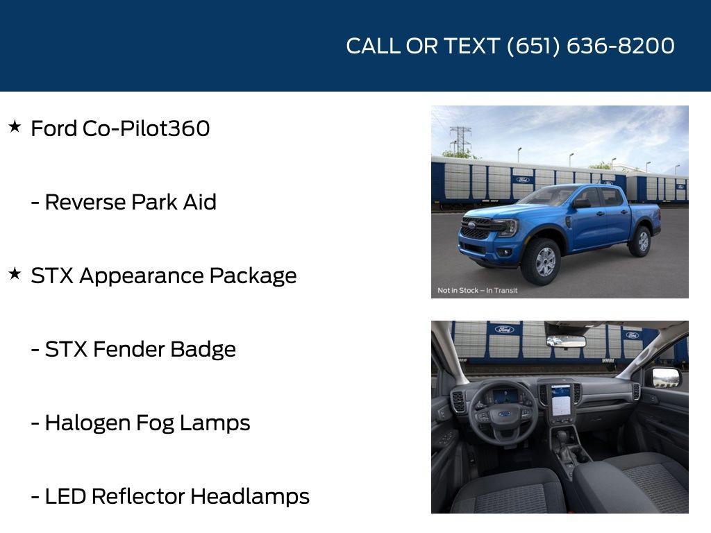 new 2025 Ford Ranger car, priced at $35,239