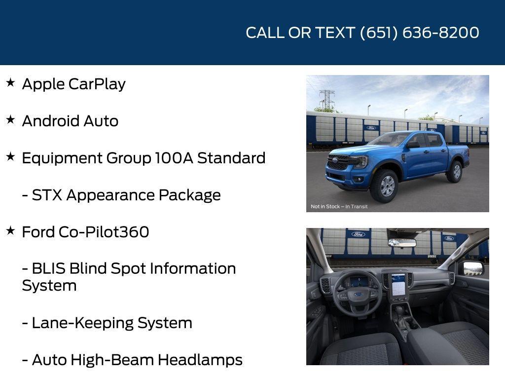 new 2025 Ford Ranger car, priced at $35,239