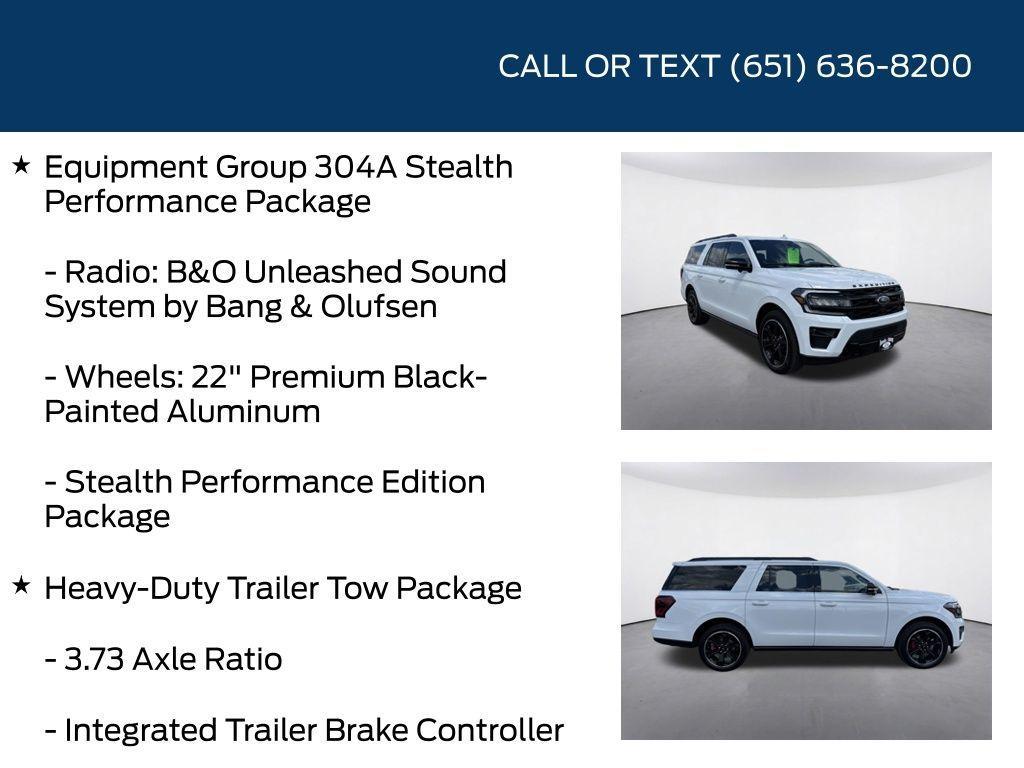 used 2023 Ford Expedition Max car, priced at $59,348