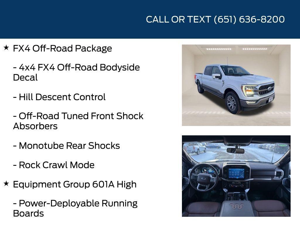used 2023 Ford F-150 car, priced at $53,998