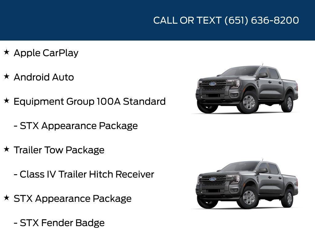 new 2025 Ford Ranger car, priced at $34,789