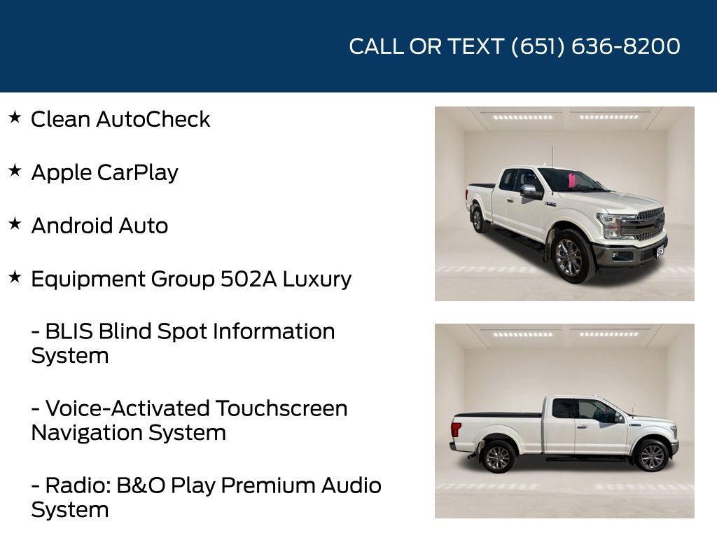 used 2018 Ford F-150 car, priced at $20,498