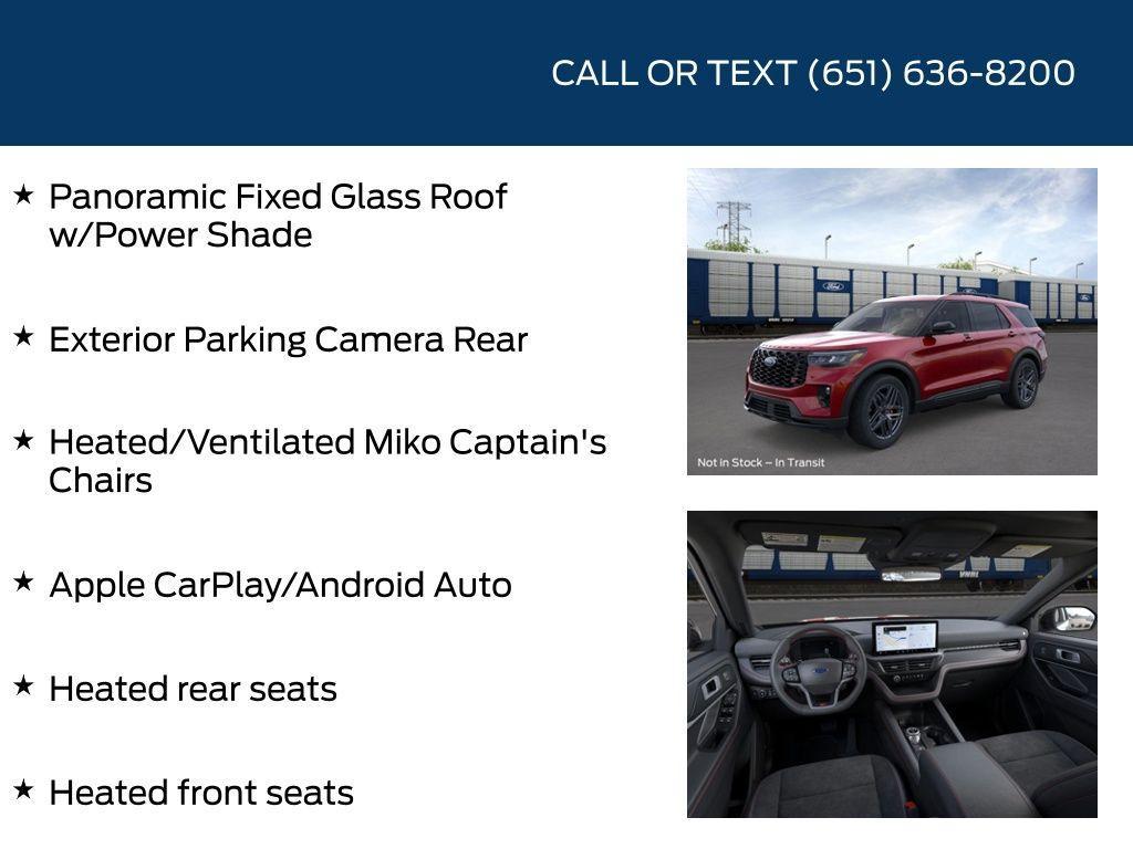 new 2026 Ford Explorer car, priced at $58,608