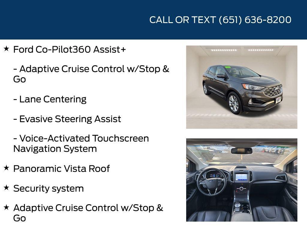 used 2020 Ford Edge car, priced at $24,998