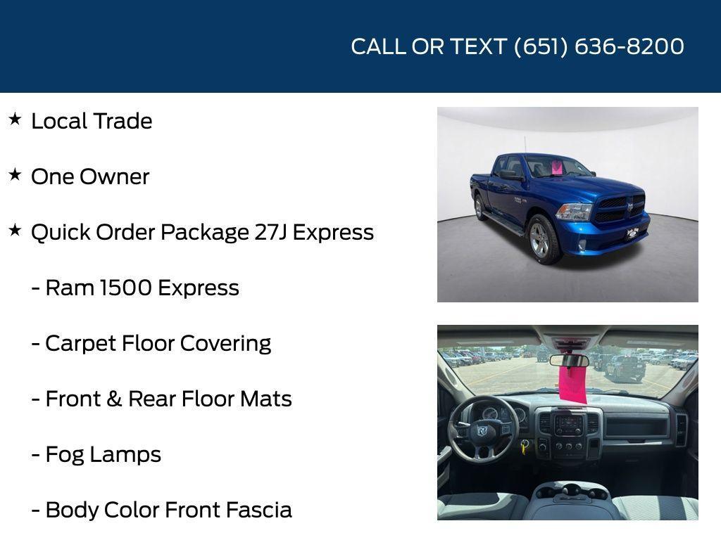 used 2017 Ram 1500 car, priced at $21,484