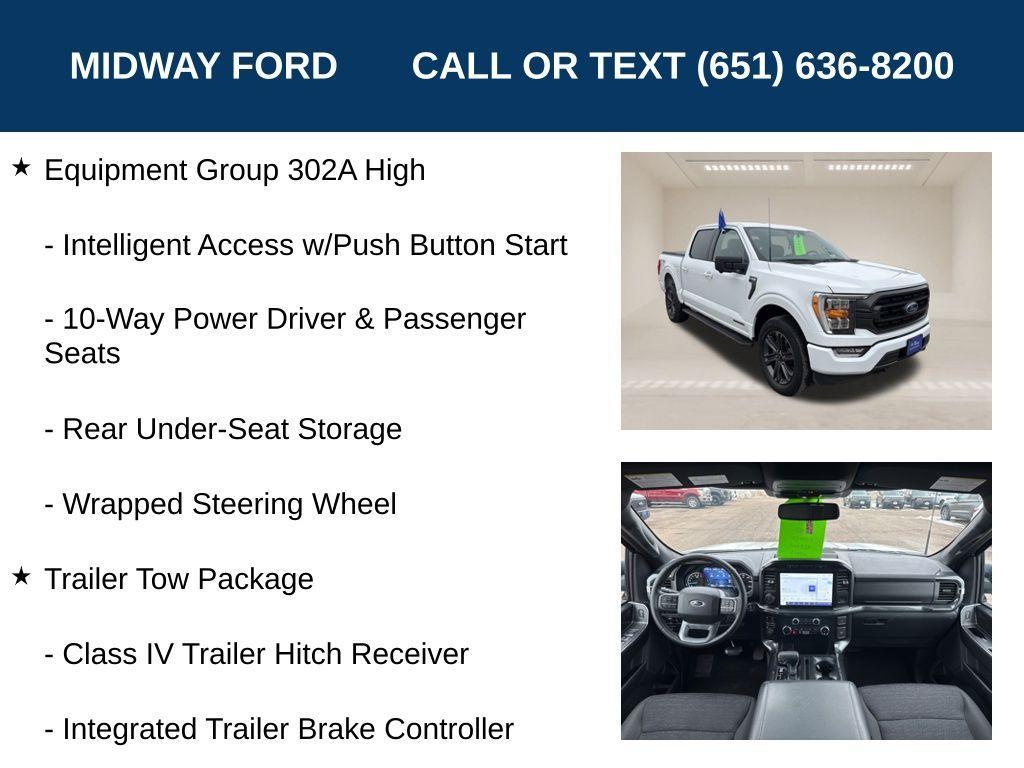 used 2023 Ford F-150 car, priced at $40,790
