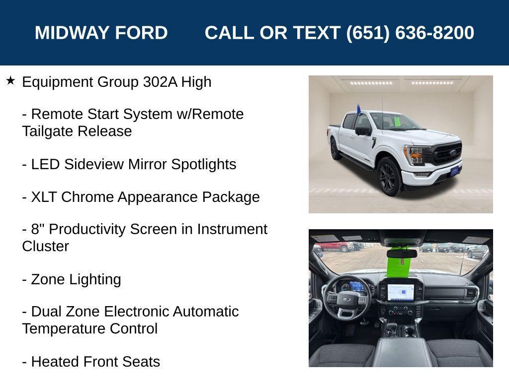 used 2023 Ford F-150 car, priced at $40,790