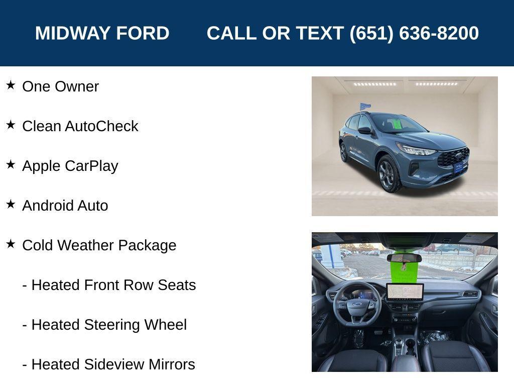 used 2024 Ford Escape car, priced at $24,498