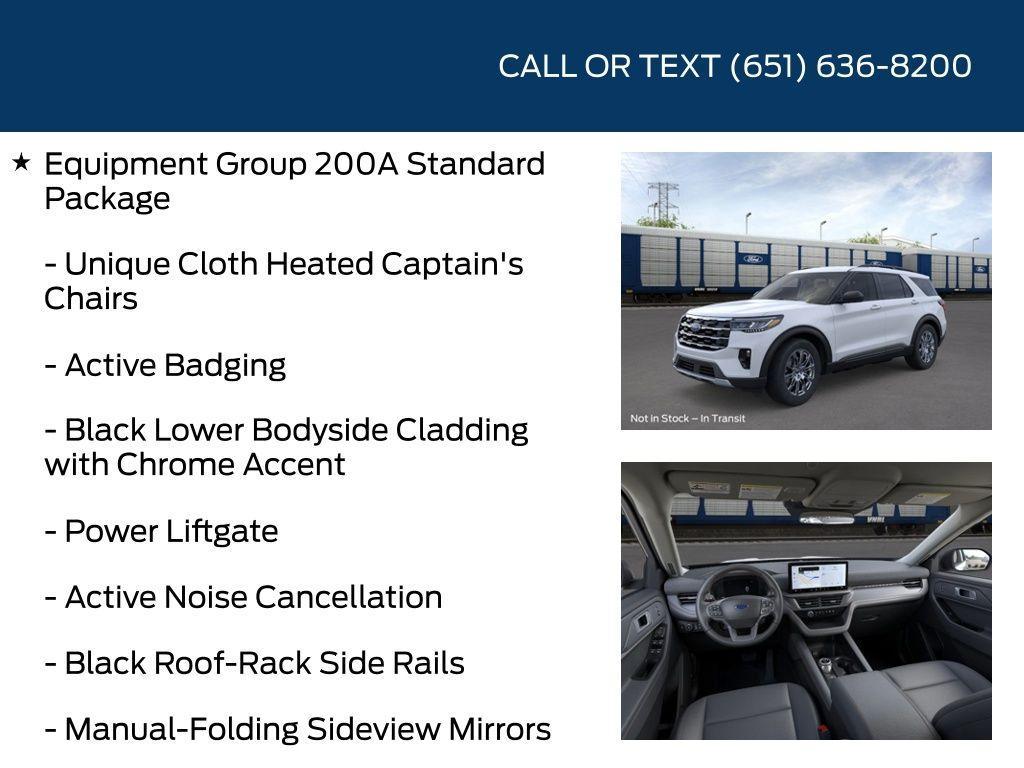 new 2026 Ford Explorer car, priced at $44,334