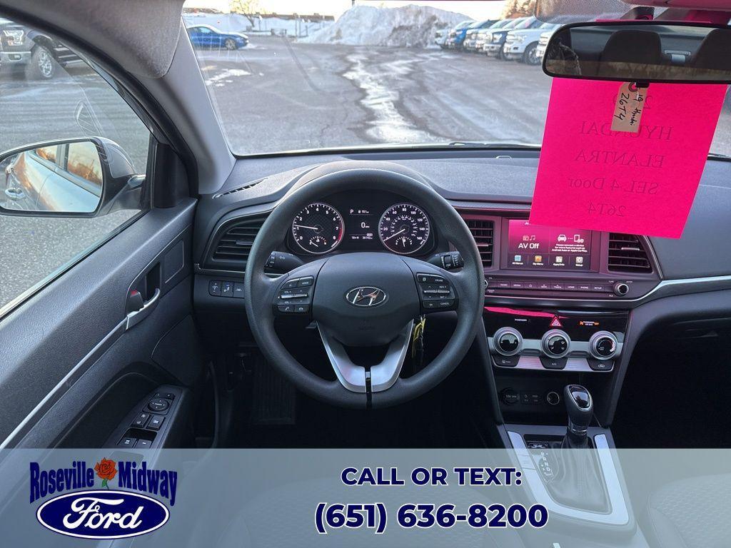 used 2019 Hyundai Elantra car, priced at $13,767
