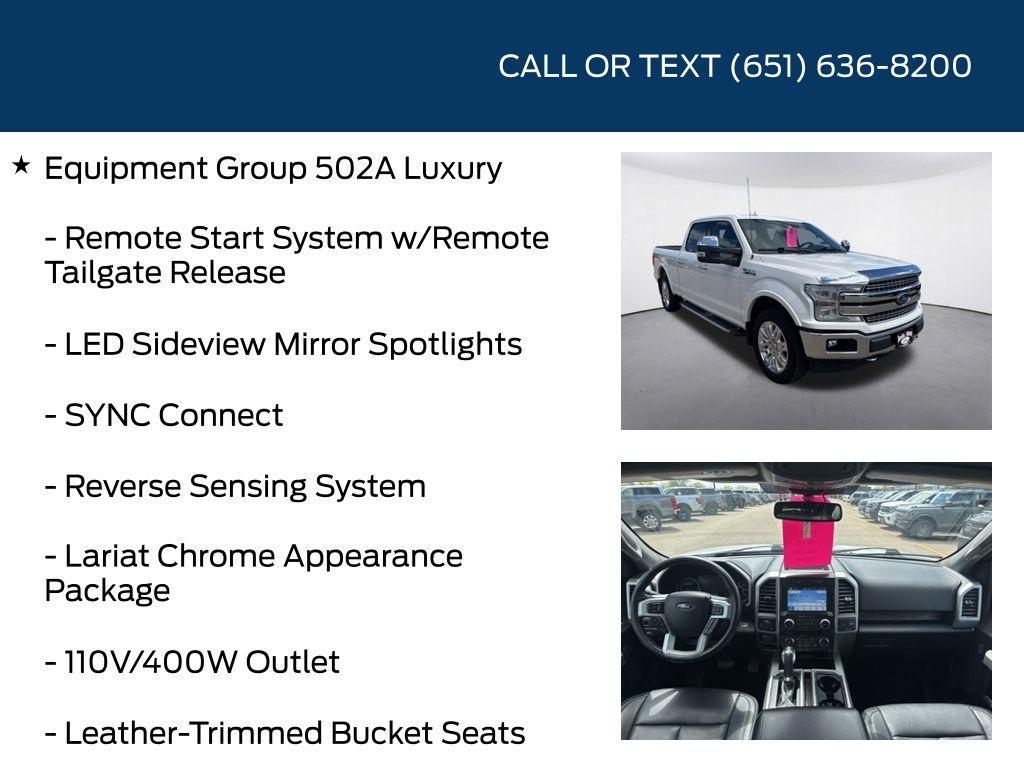 used 2018 Ford F-150 car, priced at $23,998