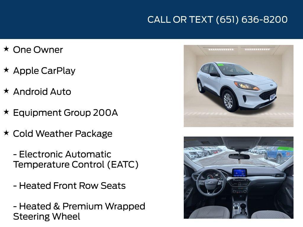 used 2022 Ford Escape car, priced at $20,998