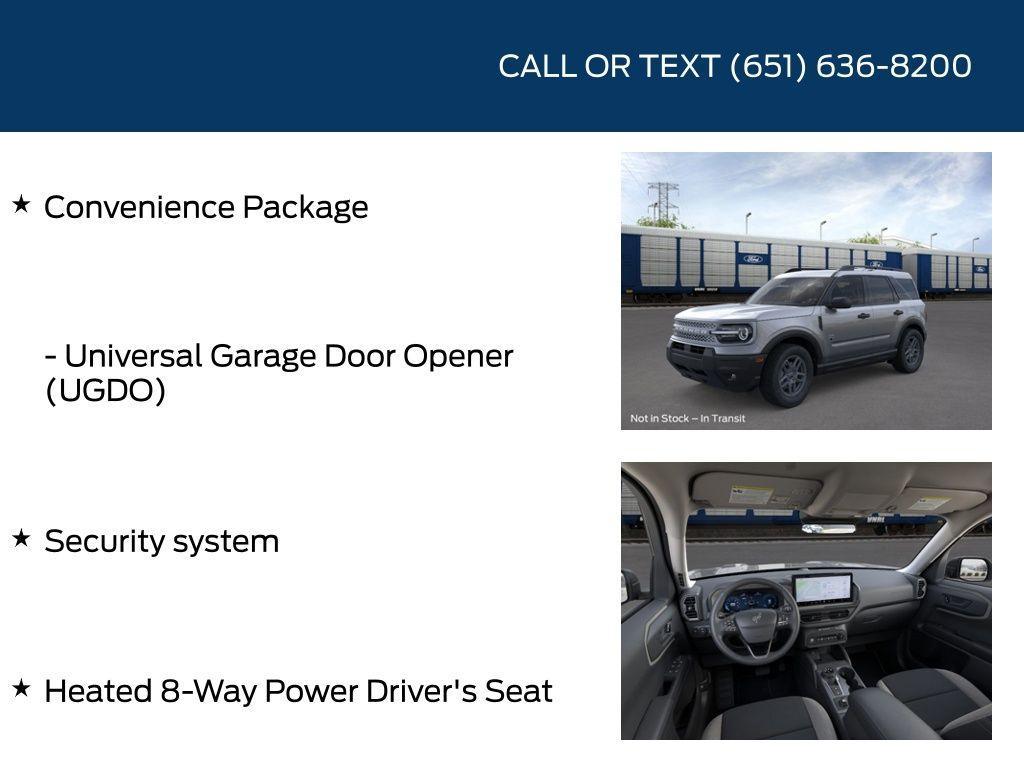 new 2025 Ford Bronco Sport car, priced at $31,381