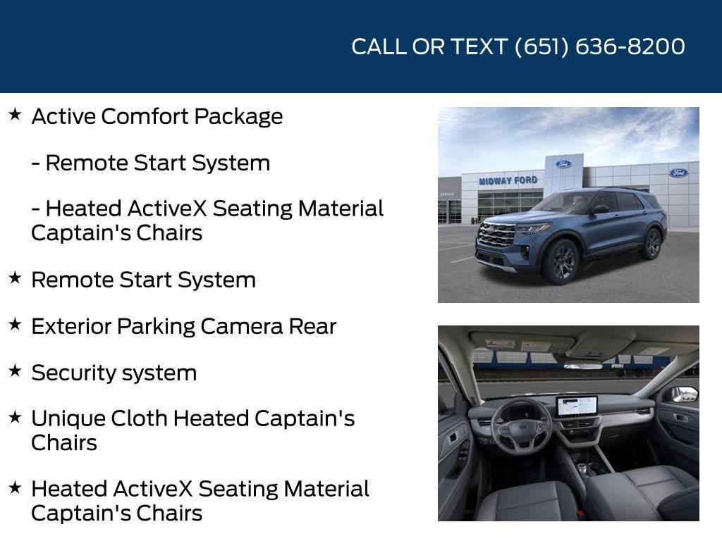 new 2026 Ford Explorer car, priced at $44,870