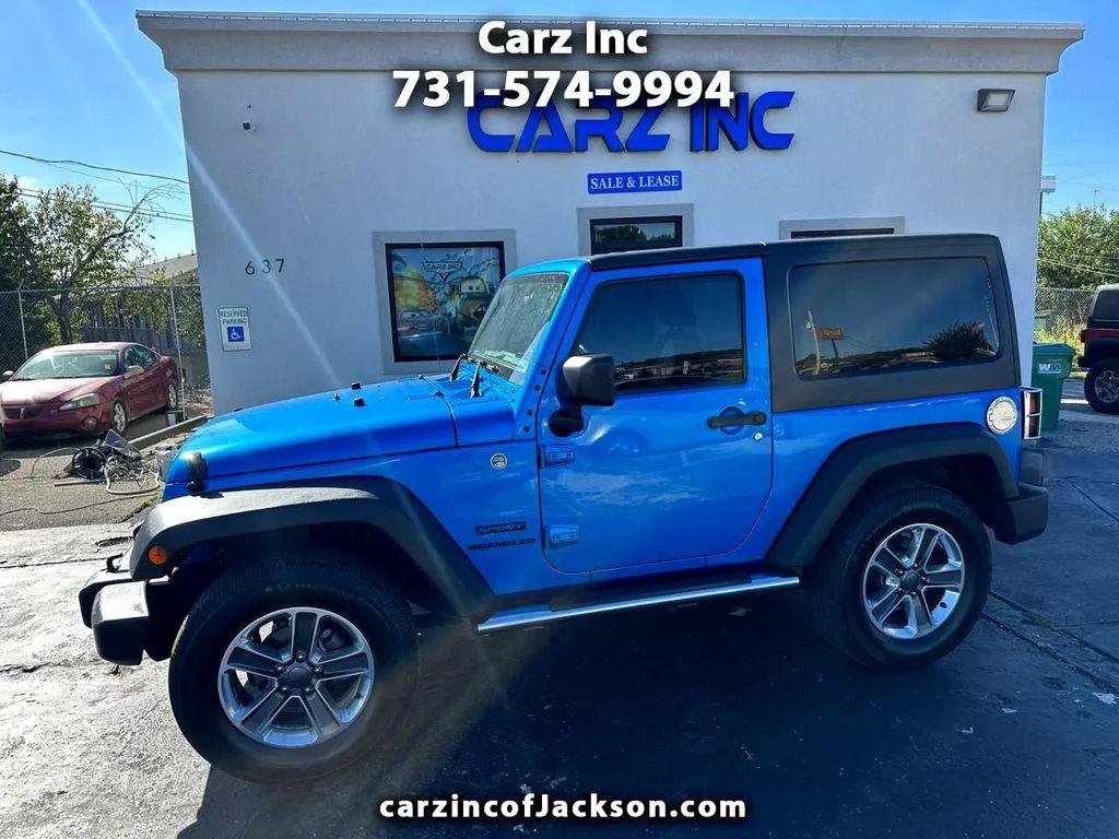 used 2015 Jeep Wrangler car, priced at $14,895