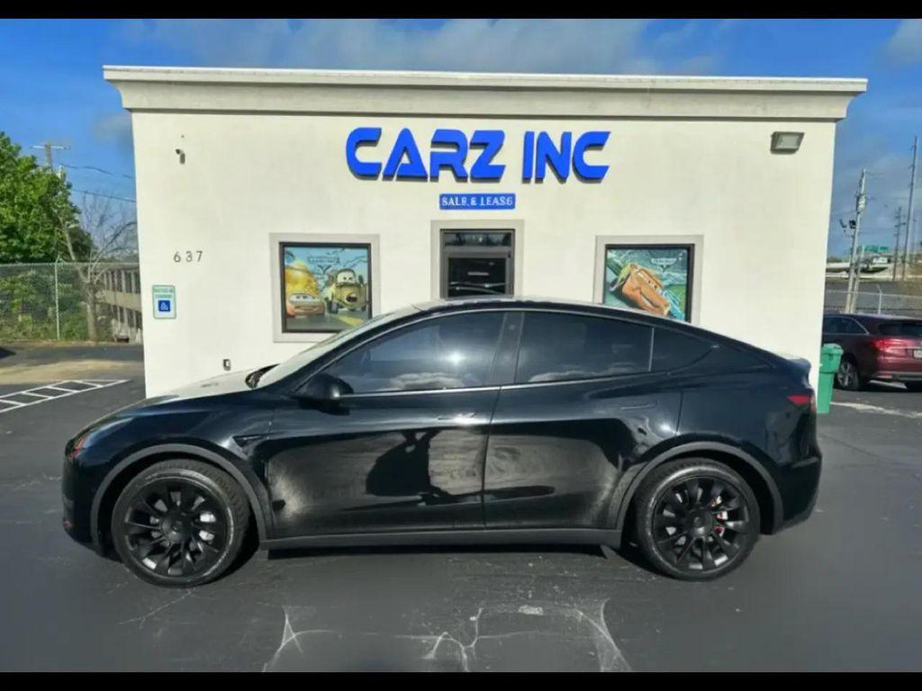 used 2021 Tesla Model Y car, priced at $22,498