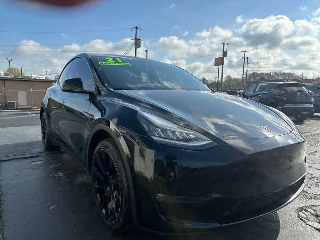 used 2021 Tesla Model Y car, priced at $22,498