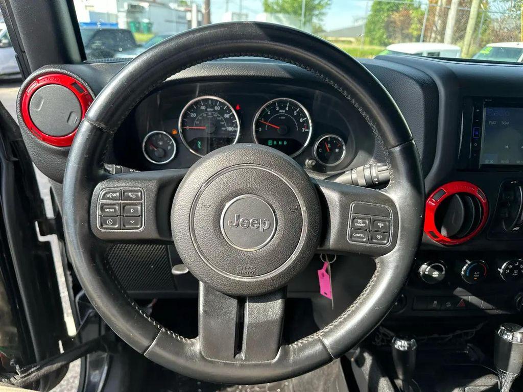 used 2015 Jeep Wrangler Unlimited car, priced at $19,988