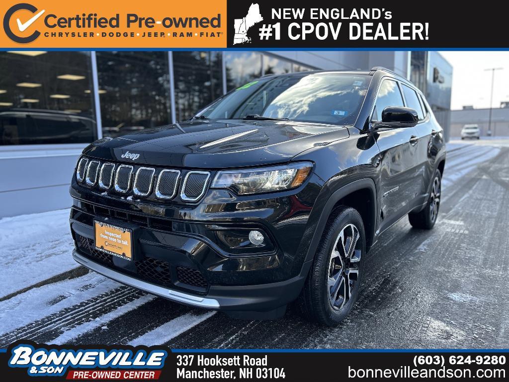 used 2022 Jeep Compass car, priced at $29,408
