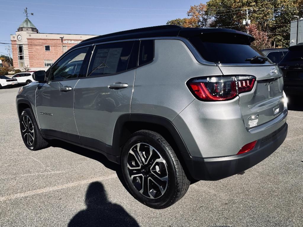 used 2022 Jeep Compass car, priced at $27,546
