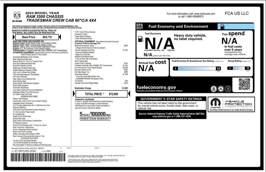 used 2024 Ram 3500 car, priced at $47,990