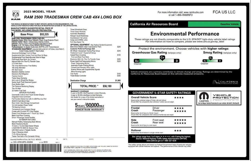 used 2023 Ram 2500 car, priced at $27,990