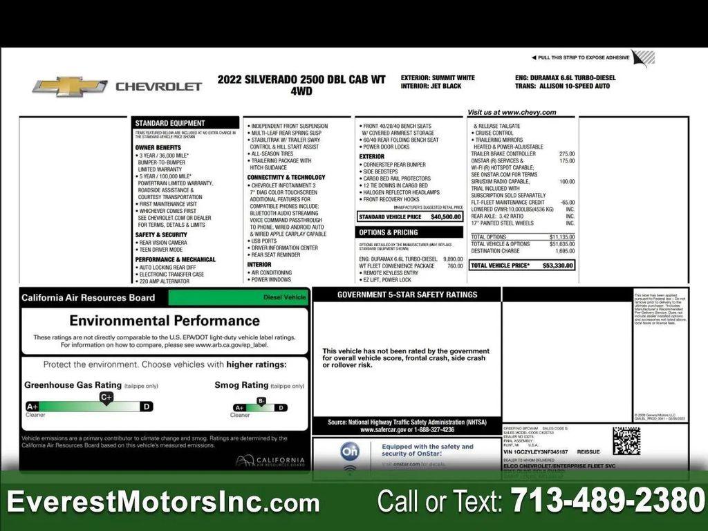 used 2022 Chevrolet Silverado 2500 car, priced at $34,990