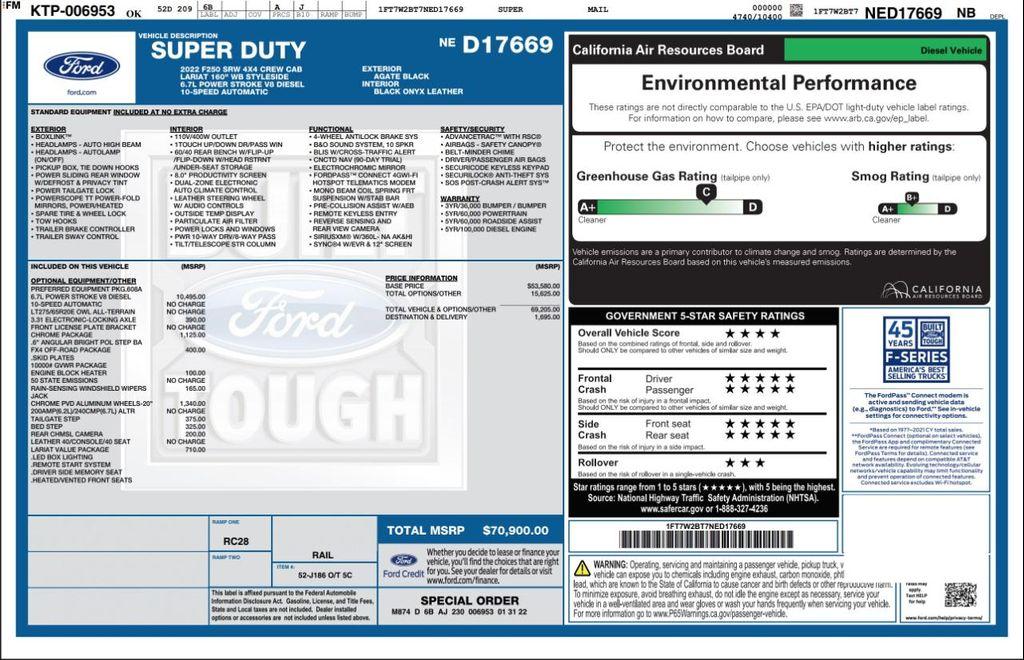 used 2022 Ford F-250 car, priced at $46,990