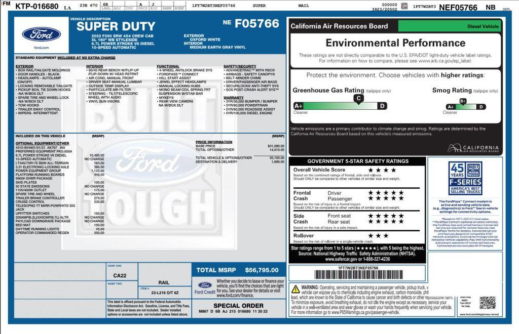 used 2022 Ford F-250 car, priced at $38,990