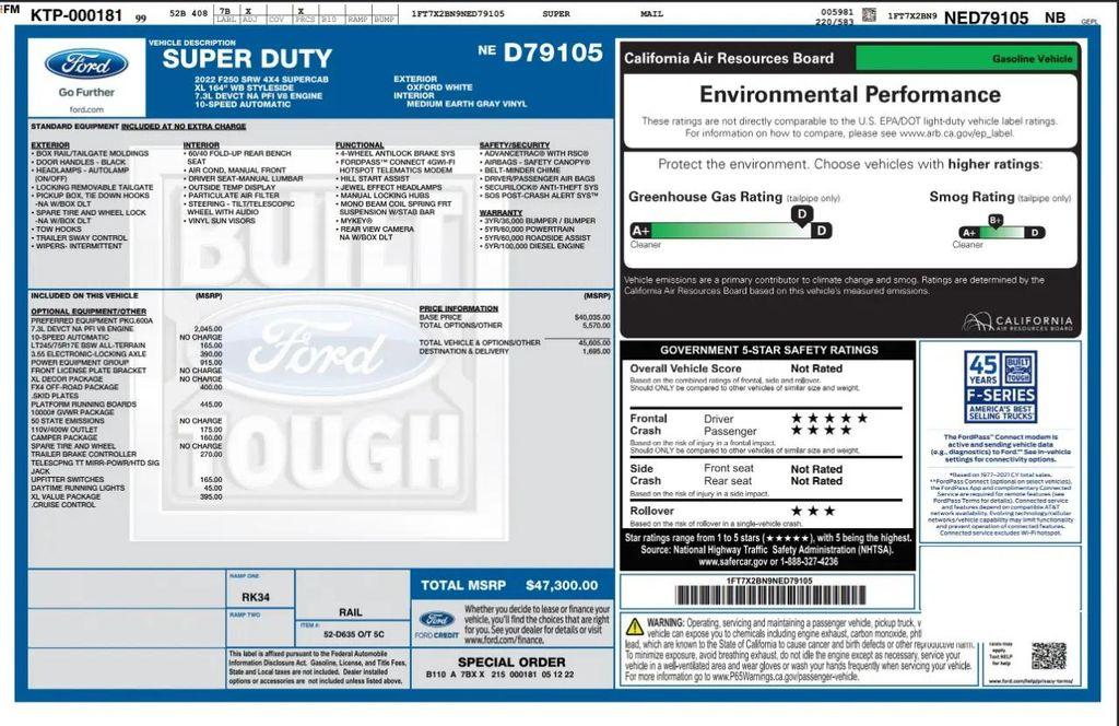 used 2022 Ford F-250 car, priced at $29,990