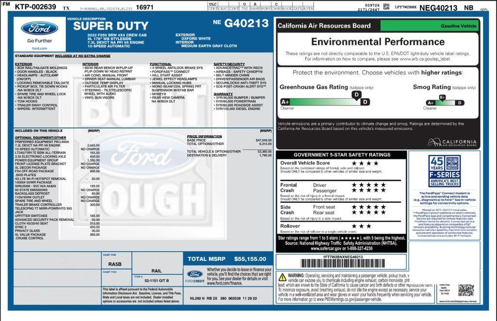 used 2022 Ford F-250 car, priced at $36,990