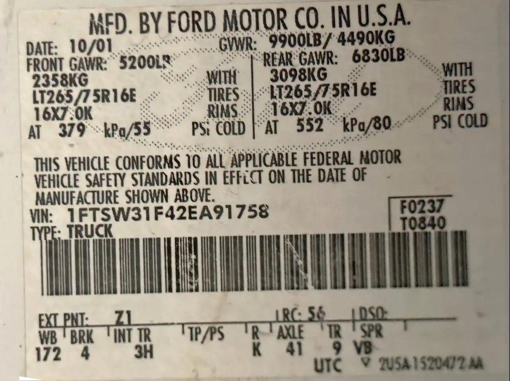 used 2002 Ford F-350 car, priced at $32,990