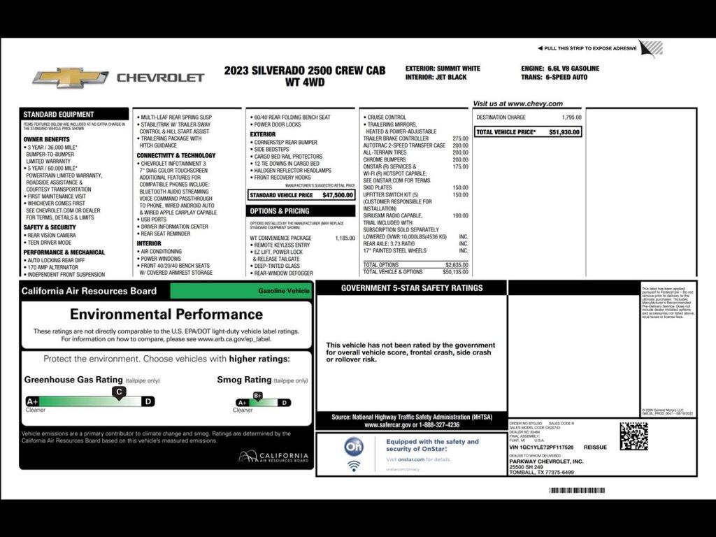 used 2023 Chevrolet Silverado 2500 car, priced at $33,990