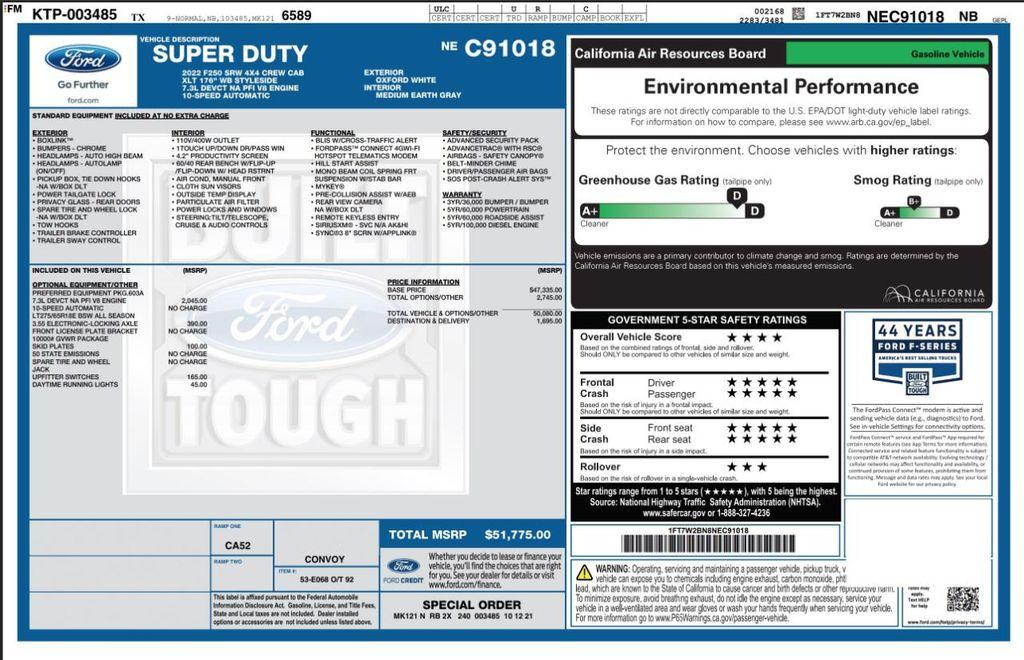 used 2022 Ford F-250 car, priced at $32,990