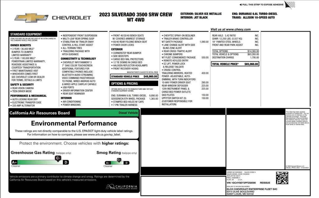 used 2023 Chevrolet Silverado 3500 car, priced at $46,990