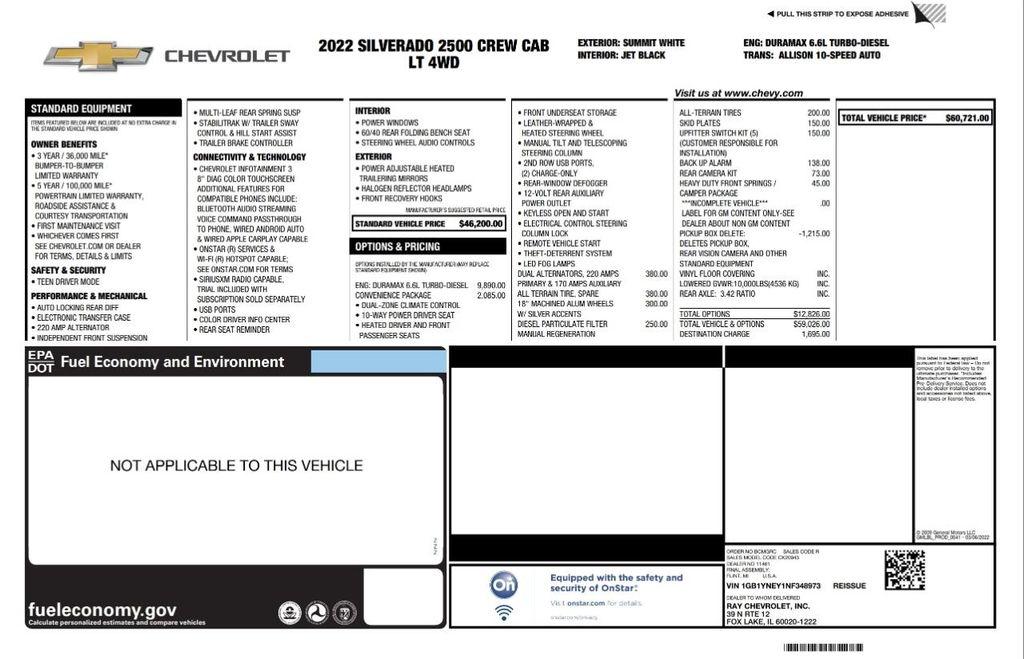 used 2022 Chevrolet Silverado 2500 car, priced at $43,990