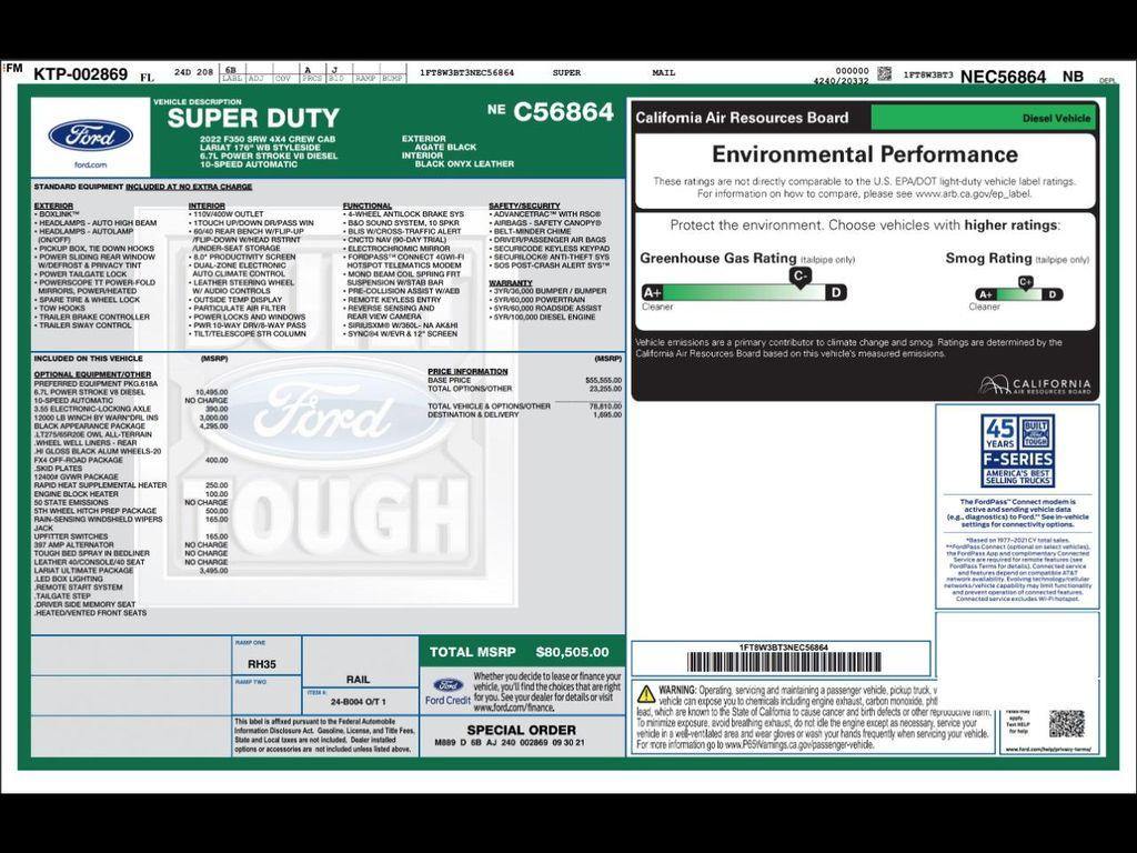 used 2022 Ford F-350 car, priced at $51,990