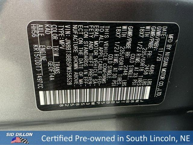 used 2023 Nissan Rogue car, priced at $24,892