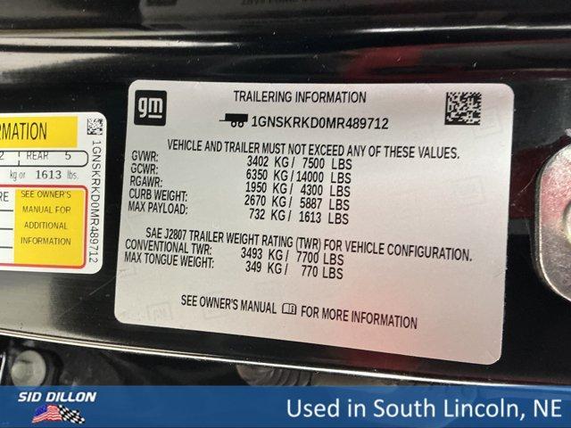 used 2021 Chevrolet Tahoe car, priced at $34,691