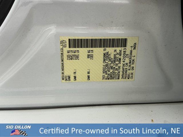 used 2017 Nissan Maxima car, priced at $14,750