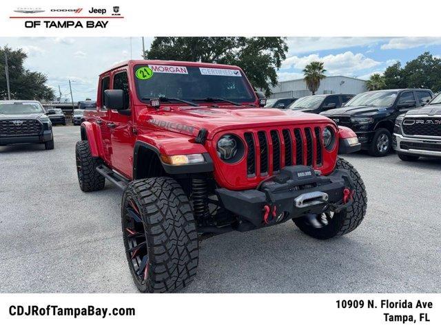 used 2021 Jeep Gladiator car, priced at $34,476